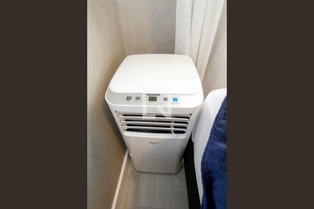Ar Condicionado da Suíte de kitnet/studio para alugar com 1 quarto, 28m² em Pinheiros, São Paulo