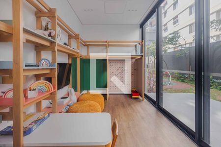 Studio para alugar com 37m², 1 quarto e sem vagaBrinquedoteca