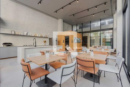 Studio para alugar com 37m², 1 quarto e sem vagaSalão de Festas