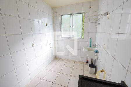 Cozinha e Área de Serviço de apartamento para alugar com 2 quartos, 49m² em Campos Elíseos, Taubaté