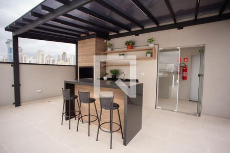 Área comum- Área gourmet de kitnet/studio para alugar com 1 quarto, 24m² em Santana, São Paulo