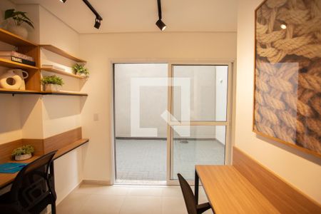 Área comum- Coworking de kitnet/studio para alugar com 1 quarto, 24m² em Santana, São Paulo