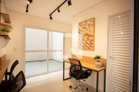 Área comum- Coworking de kitnet/studio para alugar com 1 quarto, 24m² em Santana, São Paulo
