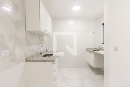 Cozinha de apartamento à venda com 2 quartos, 40m² em Chácara Santo Antônio (zona Leste), São Paulo