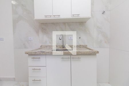 Cozinha e Área de Serviço de apartamento à venda com 2 quartos, 40m² em Chácara Santo Antônio (zona Leste), São Paulo