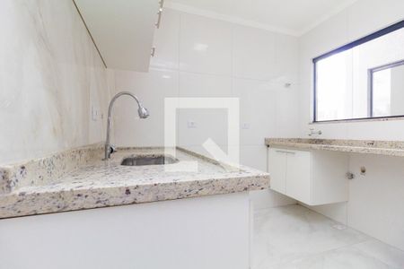 Cozinha e Área de Serviço de apartamento à venda com 2 quartos, 40m² em Chácara Santo Antônio (zona Leste), São Paulo