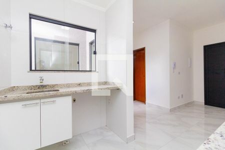 Cozinha e Área de Serviço de apartamento à venda com 2 quartos, 40m² em Chácara Santo Antônio (zona Leste), São Paulo