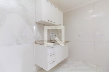Cozinha e Área de Serviço de apartamento à venda com 2 quartos, 40m² em Chácara Santo Antônio (zona Leste), São Paulo
