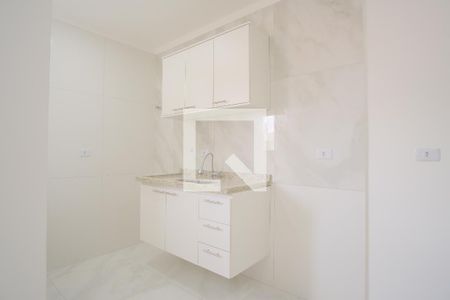 Cozinha e Área de Serviço de apartamento à venda com 2 quartos, 40m² em Chácara Santo Antônio (zona Leste), São Paulo
