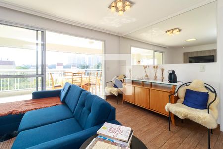 Sala de apartamento à venda com 4 quartos, 130m² em Santo Amaro, São Paulo