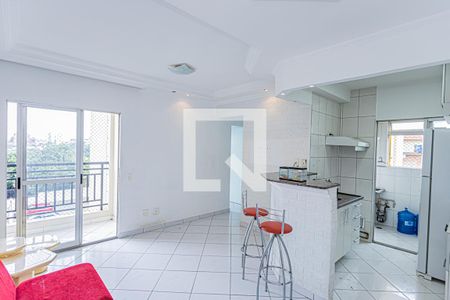 Sala de apartamento à venda com 2 quartos, 58m² em Vila Pereira Barreto, São Paulo