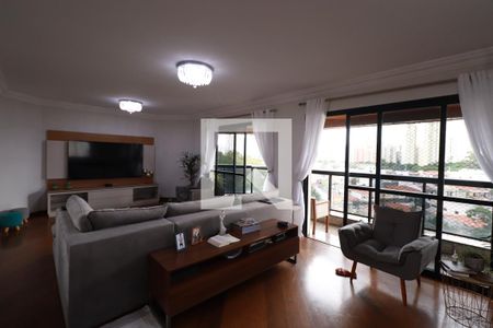 Sala de apartamento à venda com 3 quartos, 205m² em Tatuapé, São Paulo