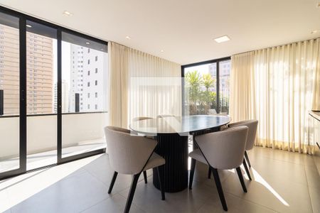 Sala de Jantar de apartamento à venda com 3 quartos, 295m² em Vila Nova Conceição, São Paulo