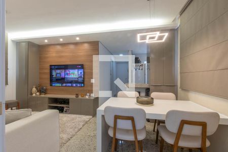 Sala de apartamento à venda com 2 quartos, 62m² em Cruzeiro, Belo Horizonte