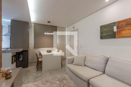 Sala de apartamento à venda com 2 quartos, 62m² em Cruzeiro, Belo Horizonte