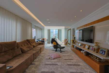 Sala de apartamento à venda com 4 quartos, 168m² em Serra, Belo Horizonte