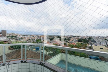 Varanda da Suíte de apartamento à venda com 3 quartos, 118m² em Tirol (Barreiro), Contagem