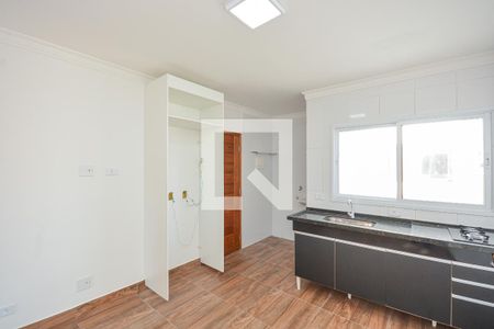 Sala/Cozinha de apartamento para alugar com 1 quarto, 30m² em Jardim Consorcio, São Paulo