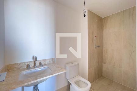 Banheiro da Suíte de apartamento à venda com 1 quarto, 49m² em Vila Mariana, São Paulo