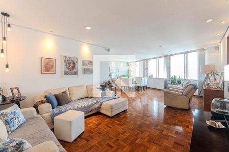 Sala de apartamento à venda com 3 quartos, 160m² em Paraíso, São Paulo