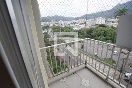 Varanda da Sala de apartamento para alugar com 2 quartos, 87m² em Freguesia (jacarepaguá), Rio de Janeiro