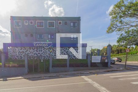 Fachada de apartamento para alugar com 1 quarto, 35m² em São Luís, Canoas