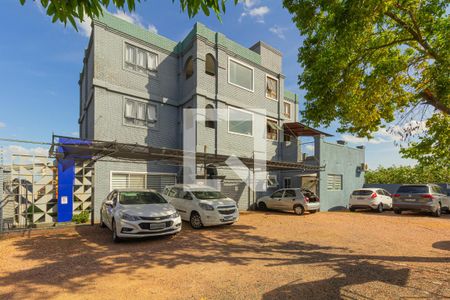 Fachada de apartamento para alugar com 1 quarto, 35m² em São Luís, Canoas