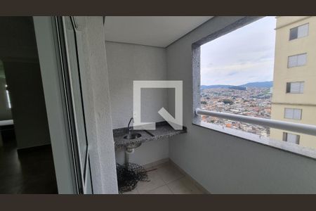 Varanda de apartamento à venda com 2 quartos, 59m² em Jardim Imperador, Guarulhos