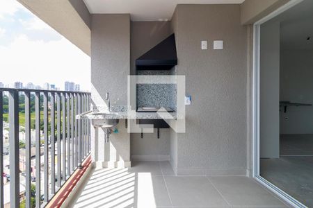 Varanda da Sala de apartamento à venda com 2 quartos, 63m² em Vila Cruzeiro, São Paulo