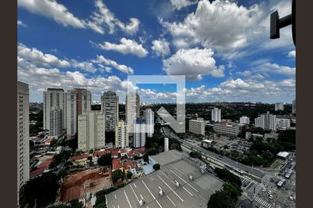 Vista de apartamento à venda com 2 quartos, 67m² em Brooklin, São Paulo