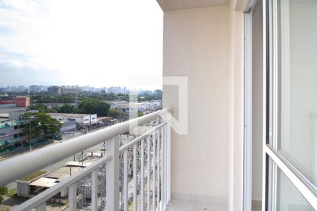 Varanda de apartamento para alugar com 1 quarto, 27m² em Parque Industrial Tomas Edson, São Paulo