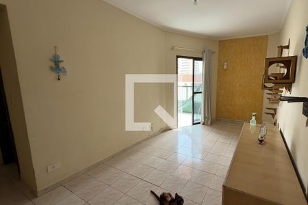 Sala de apartamento para alugar com 1 quarto, 60m² em Vila Tupi, Praia Grande