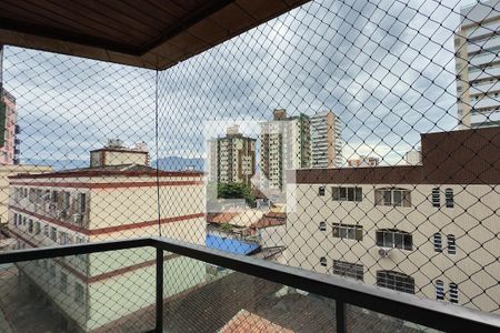 Varanda  de apartamento para alugar com 1 quarto, 60m² em Vila Tupi, Praia Grande