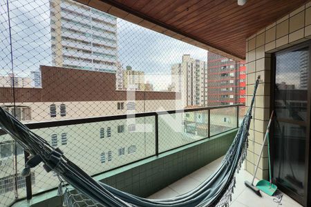 Varanda  de apartamento para alugar com 1 quarto, 60m² em Vila Tupi, Praia Grande