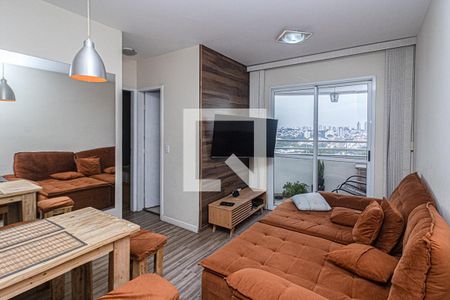 Sala de apartamento à venda com 2 quartos, 49m² em Vila Moinho Velho, São Paulo