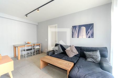 Sala de apartamento para alugar com 1 quarto, 50m² em Bela Vista, São Paulo