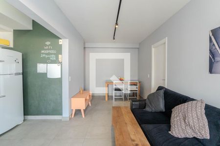 Sala de apartamento para alugar com 1 quarto, 50m² em Bela Vista, São Paulo