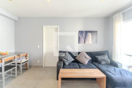 Sala de apartamento para alugar com 1 quarto, 50m² em Bela Vista, São Paulo