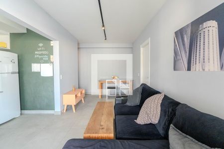 Sala de apartamento para alugar com 1 quarto, 50m² em Bela Vista, São Paulo