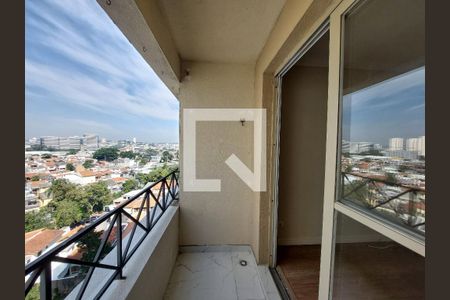 Varanda da Sala de apartamento à venda com 2 quartos, 62m² em Vila Isa, São Paulo