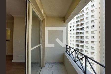 Varanda da Sala de apartamento à venda com 2 quartos, 62m² em Vila Isa, São Paulo