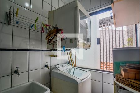 Área de Serviço de apartamento à venda com 3 quartos, 100m² em Jardim Bela Vista, Santo André