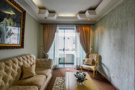 Sala de apartamento à venda com 3 quartos, 100m² em Jardim Bela Vista, Santo André