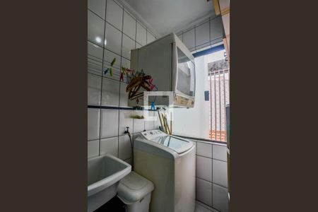 Área de Serviço de apartamento à venda com 3 quartos, 100m² em Jardim Bela Vista, Santo André