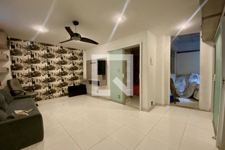 Sala de apartamento para alugar com 1 quarto, 58m² em Copacabana, Rio de Janeiro