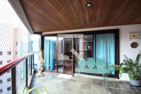 Varanda de apartamento à venda com 4 quartos, 275m² em Paineiras do Morumbi, São Paulo