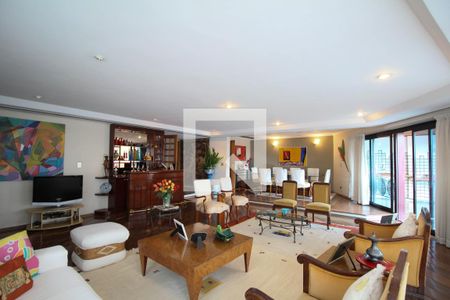 Sala 1 de apartamento à venda com 4 quartos, 275m² em Paineiras do Morumbi, São Paulo