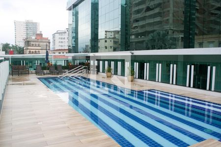 Área comum - Piscina de apartamento para alugar com 2 quartos, 99m² em Vila Caiçara, Praia Grande