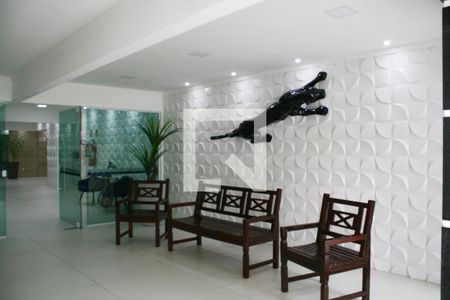 Hall de entrada de apartamento para alugar com 2 quartos, 99m² em Vila Caiçara, Praia Grande