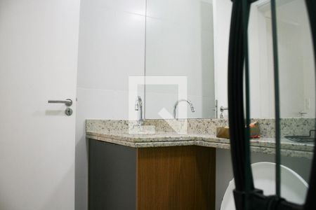 Banheiro da Suíte de apartamento para alugar com 2 quartos, 99m² em Vila Caiçara, Praia Grande